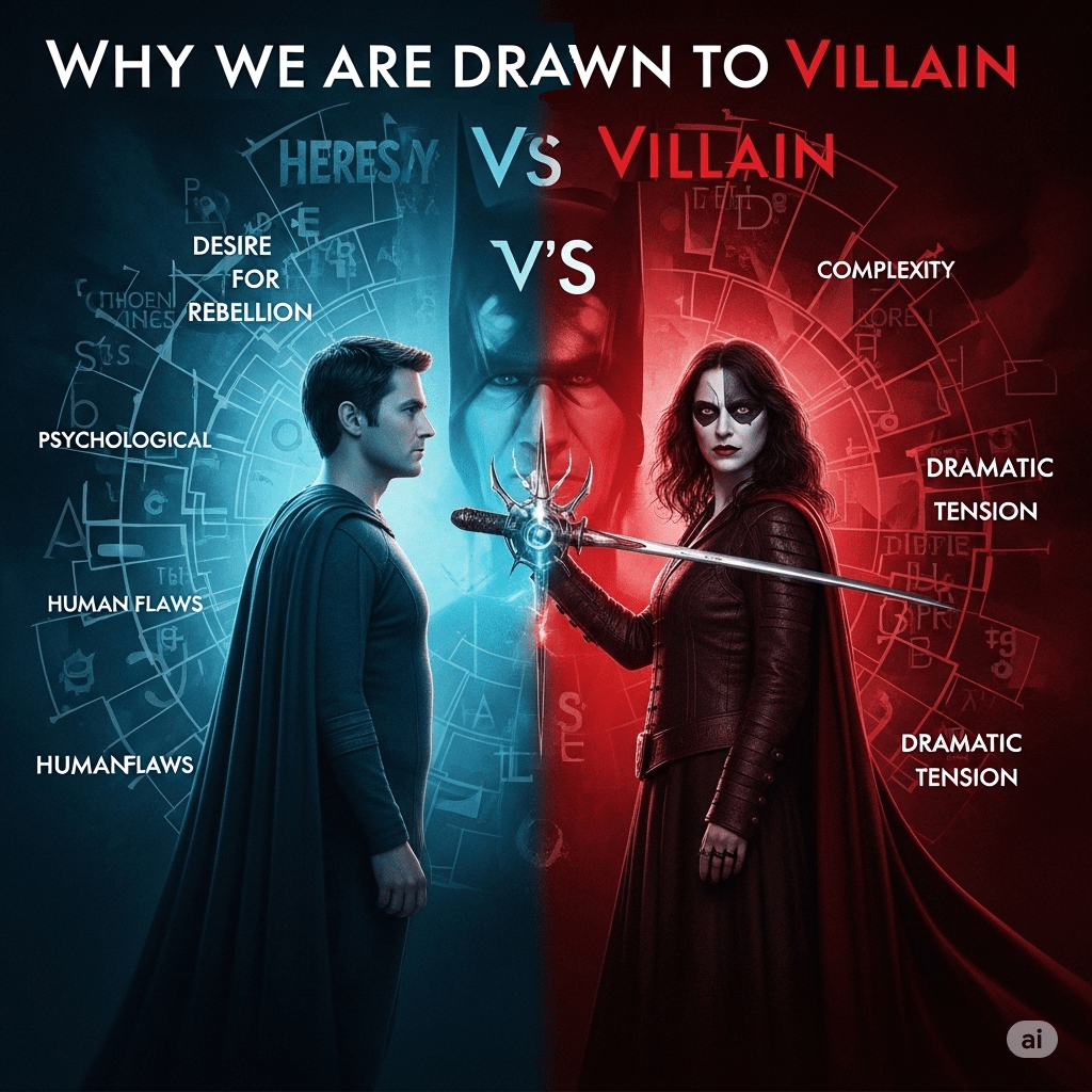 Kötü Karakterlerin Büyülü Çekiciliği: Neden Onları Sevmeye&nbsp;Meyilliyiz?