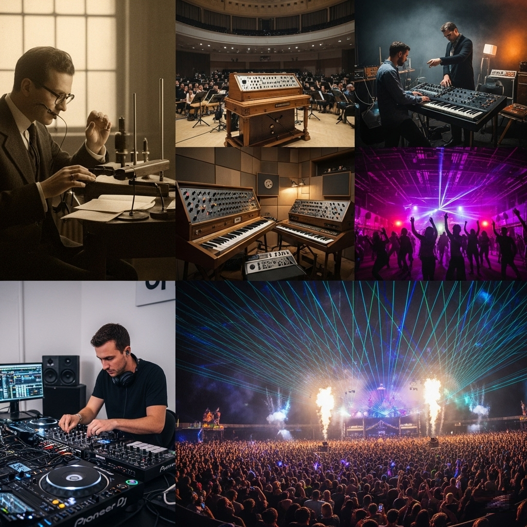 Elektronik Müziğin Tarihçesi: Sesin Dönüşümü ve Dijital Çağa Yolculuk – 1